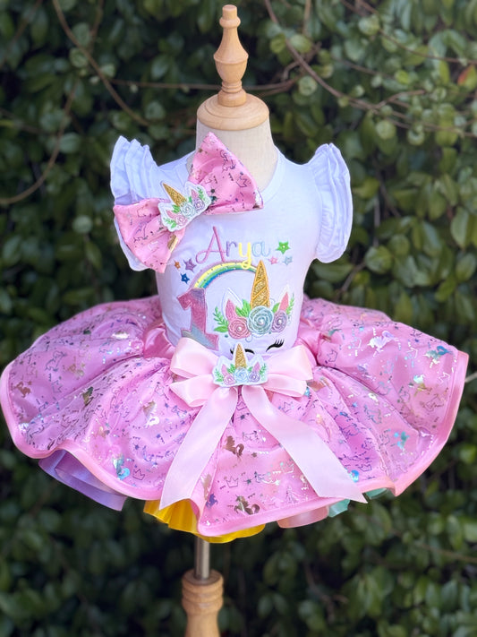 Unicorn Birthday Outfit