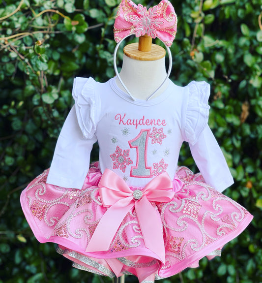 Winter Wonderland Tutu outfit