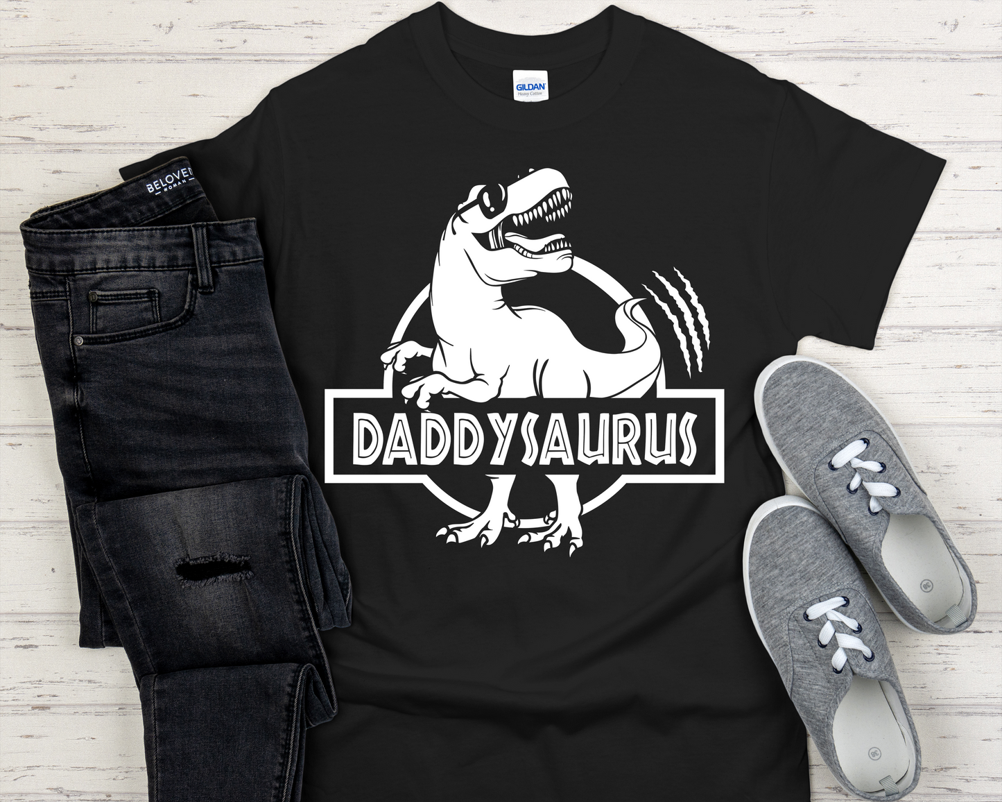 Dinosaurs Custom T-shirts, Custom Made, Dinosaurs, for Birthday or to wear as a family