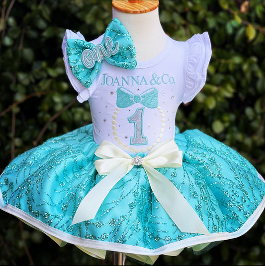 Rhinestone Birthday Tutu Outfit