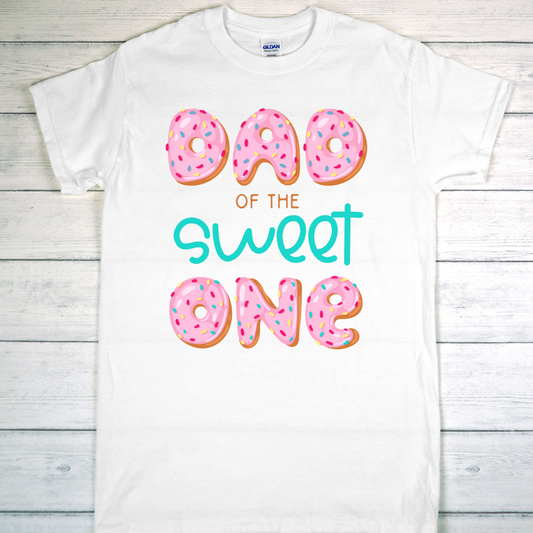 Family Donut Tshirts for birthday girl