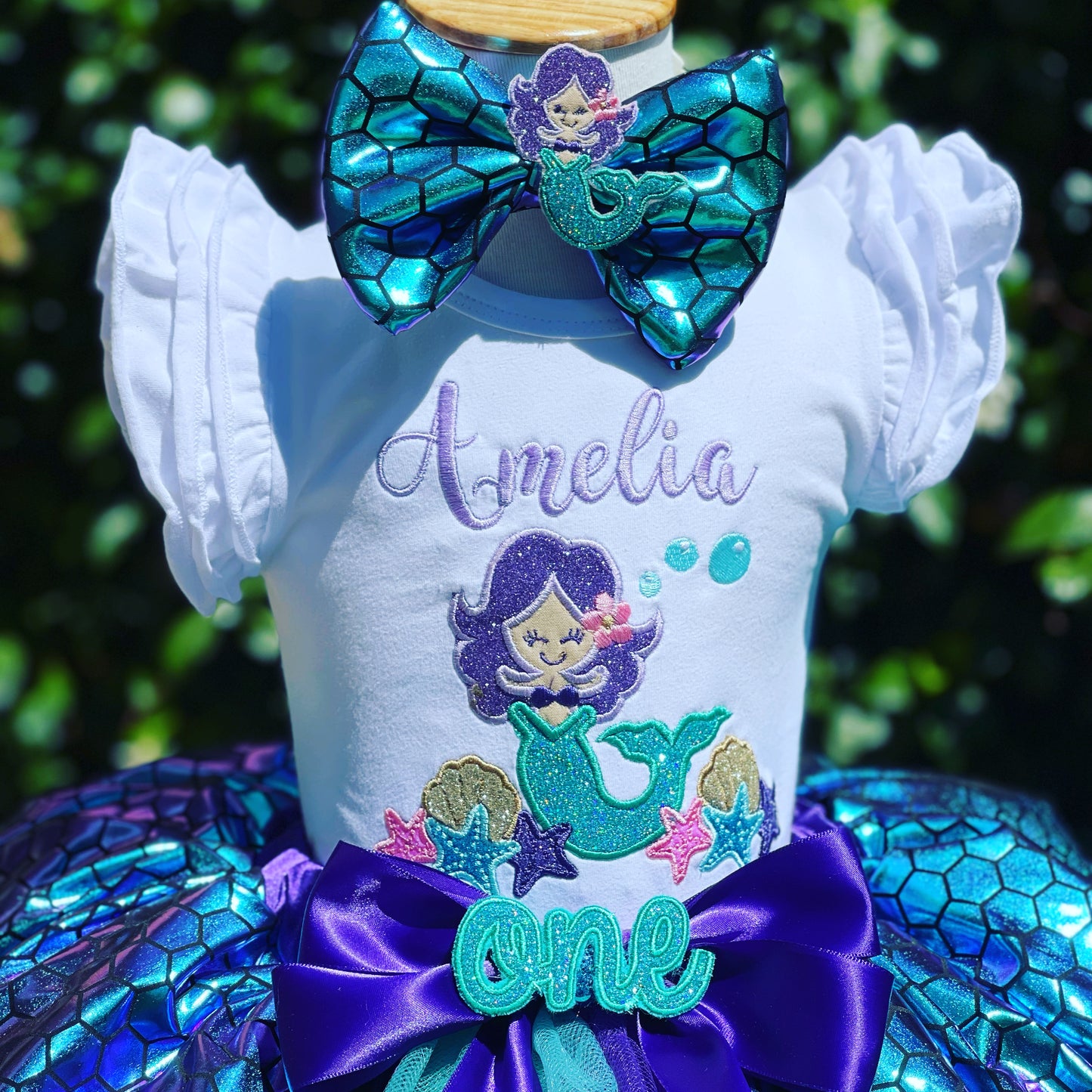 Mermaid Outfit with Bow